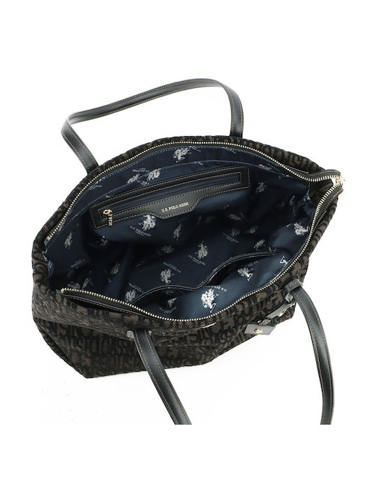 Women's Black Shopper Bag