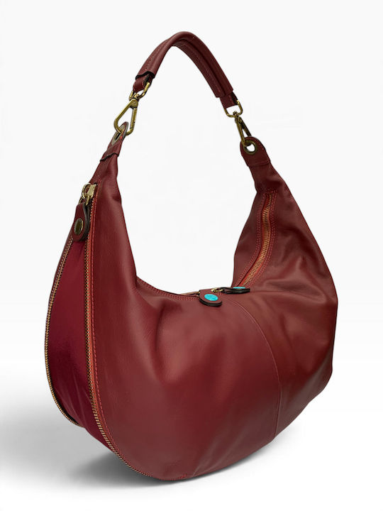 Large Plus Women's Hobo Bag Gold Rubino