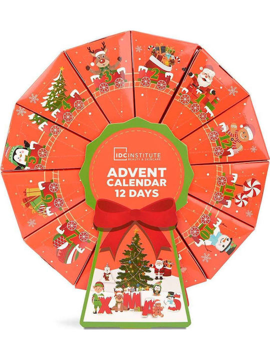 IDC Institute Calendar Advent cu Roată Panoramică de Crăciun, 12 Bucăți IDC Institute Calendar Advent cu Roată Panoramică de Crăciun, 12 Bucăți