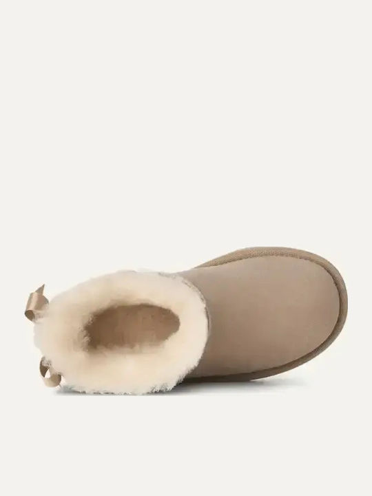 Bailey Ghete Din Piele pentru Copii Bej