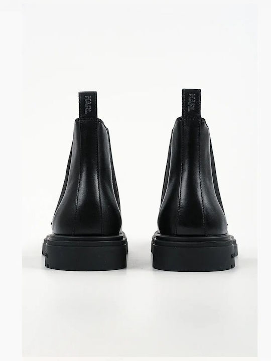 Lug Chelsea-Stiefel Schwarz