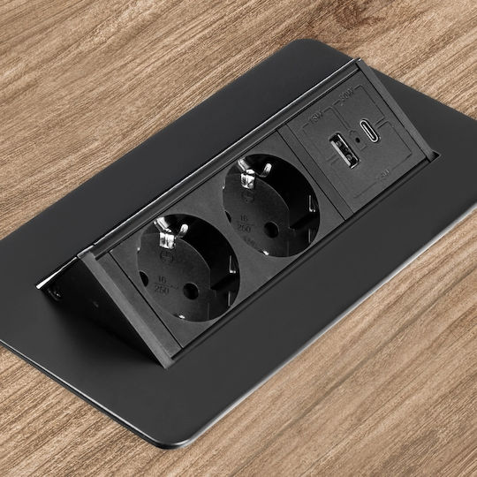 Spacetronik Double Power Socket