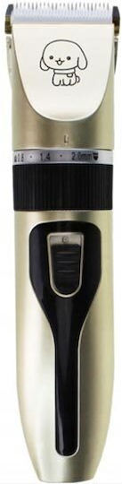 Professional Rechargeable Dog Clippers with Ceramic Blade 90min Runtime