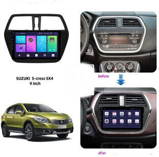 9" Navigation Frame Wiring Harness Compatible Suzuki Sx4 S-cross 2013 Onward Smartic Model Sma-000918