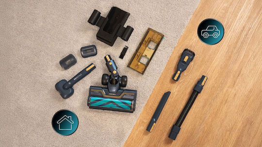 Cecotec Rockstar Rechargeable 2 in 1 Stick & Handheld Vacuum 33.6V Gold