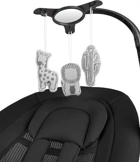 Kikka Boo Ayra Black Електрически релакс за бебето, черен Kikka Boo Ayra Black Електрически релакс за бебето, черен