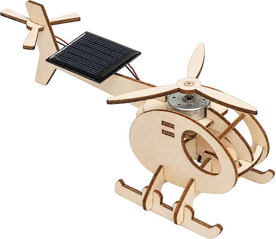 Παιχνίδι Κατασκευών Ξύλινo Helio Copter για Παιδιά 8+ Ετών