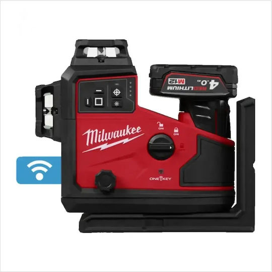 Milwaukee M12 A3PLO-401C MW Rotierendes Laser-Nivelliergerät mit grüner Laserstrahld</assistant
