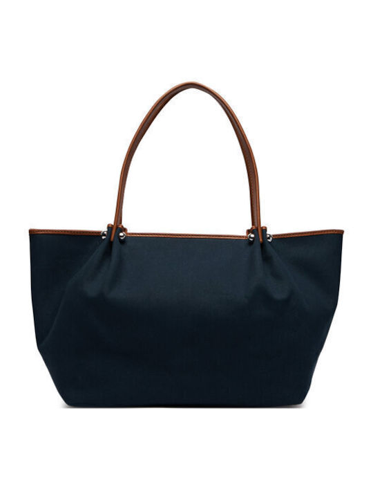 Geantă Tote de Damă din Piele Cornflower Blue