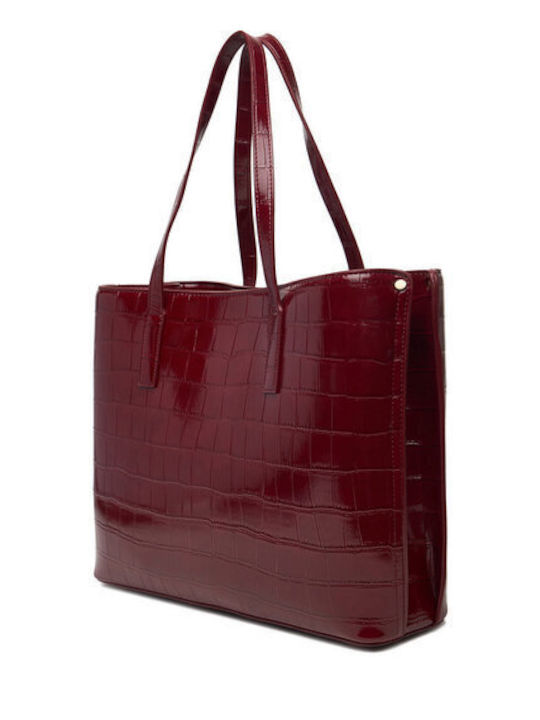Γυναικεία Shopper Τσάντα Burgundy