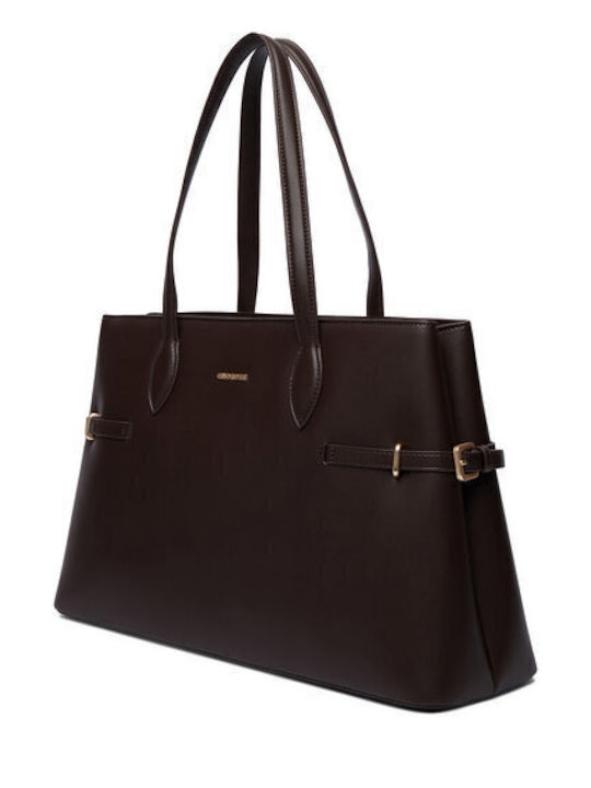 Γυναικεία Shopper Τσάντα Καφέ