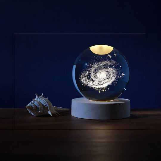 Total Gift Decorative Lamp Crystal Ball Transparent