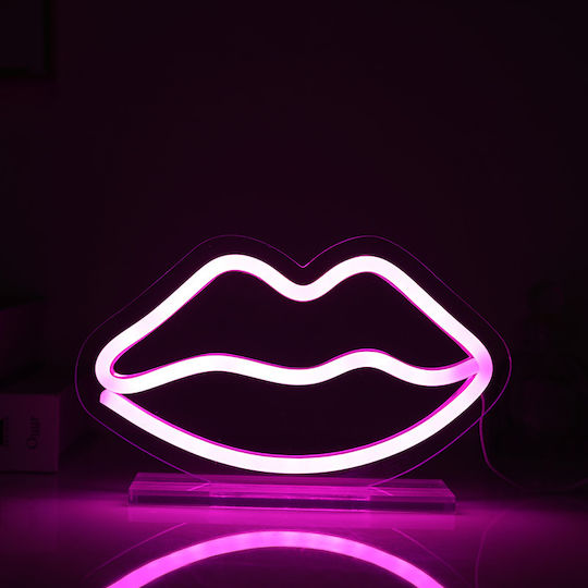 I-total Xl2761b LED Lips Sign 20.6x12.4cm