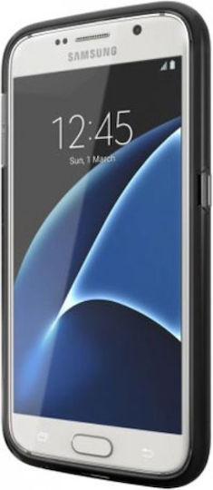 Gear4 Задна корица Пластмаса Черен (Galaxy S7)