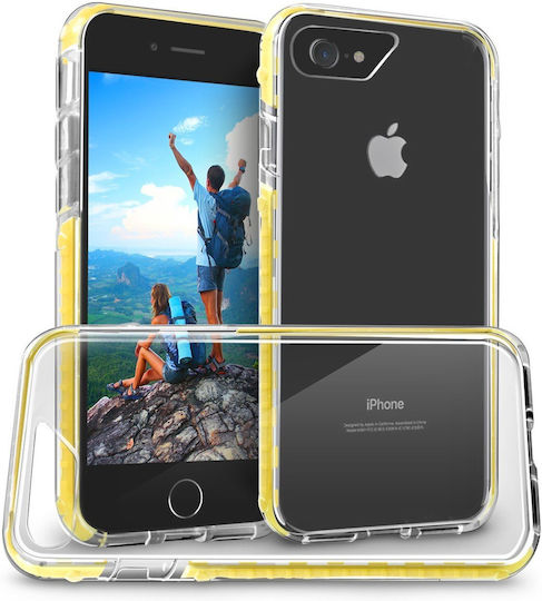 Orzly Fusion Задна Корица Силикон Черен iPhone 8/7 Plus