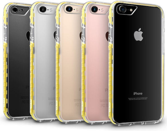 Orzly Fusion Задна Корица Силикон Черен iPhone 8/7 Plus