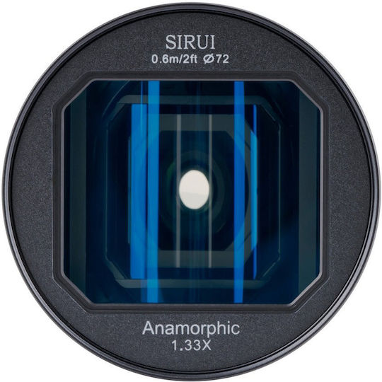 24mm F2.8 Anamorphic APS-C Camera Lens for Canon EF-M Mount Black