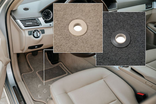 Velour Auto Fußmatten Chrysler 300c Ii Sedan Awd 2011 Beiges