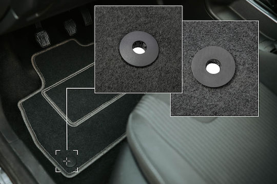 Front Car Mats Mazda 2 Hybrid Hatchback 2022 Graphite