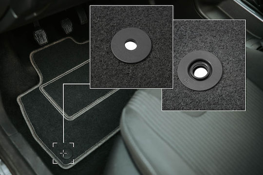 Front Car Mats Ford Mustang Mk5 Fl Coupe 2011-2014 Graphite