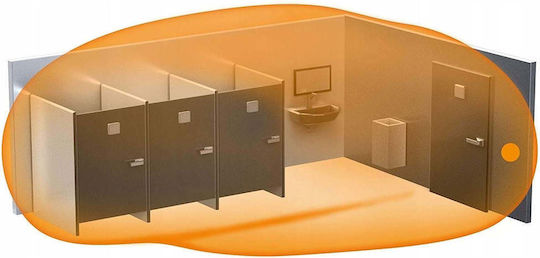 Steinel HF180 Recessed Wall Switch Motion Sensor with Frame White