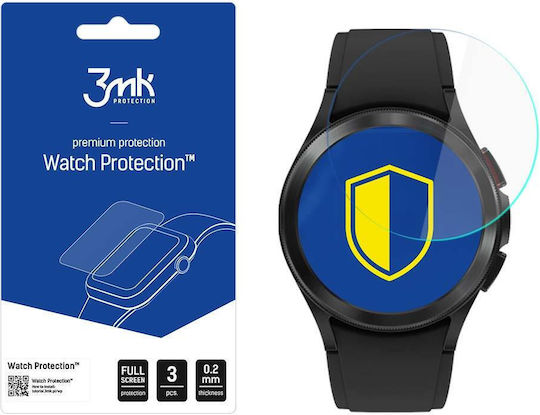 3MK FlexibleGlass Screen Protector για το Galaxy Watch 4 Classic 42mm 3τμχ