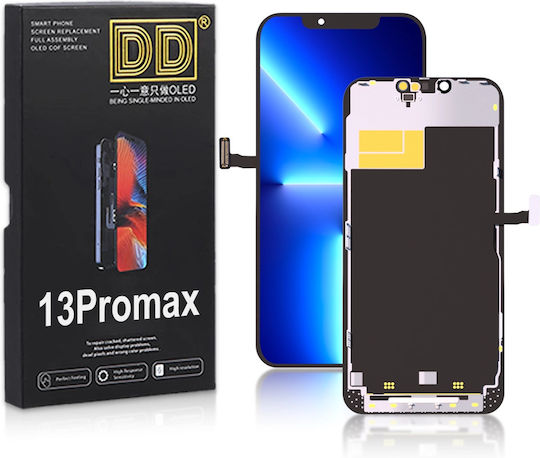 Οθόνη OLED Soft με Μηχανισμό Αφής για iPhone 13 Pro Max (Μαύρο)