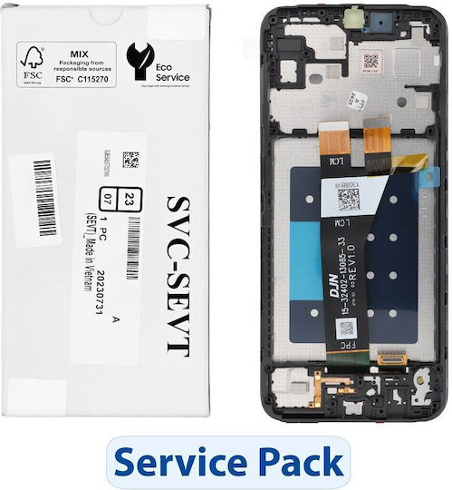 Екран със Сензорен Механизъм за  Galaxy A14 5G 2023 A146P (Черен)