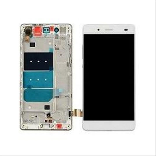 Οθόνη με Μηχανισμό Αφής και Πλαίσιο για  P8/P9 Lite 2017 (Λευκό)