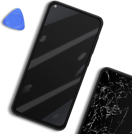 Screen with Touch Mechanism and Frame for Mi 11 Lite (Black)