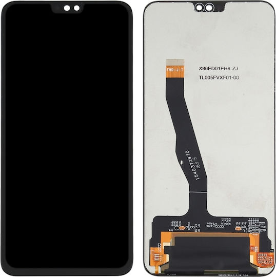 Screen with Touch Mechanism and Frame for Honor 9X Lite (Midnight Black)