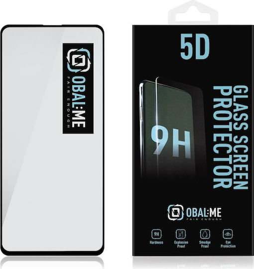 Obal:Me 5D Tempered Glass Black (Samsung Galaxy A52, A52 5G, A52s 5G, A53 5G)
