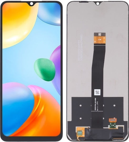 O ecran cu Mecanism Tactil pentru Redmi 10C (Negru)