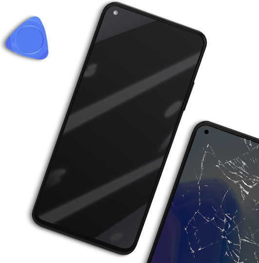 Screen with Touch Mechanism and Frame for Mi 10T / 10T Pro (Black)