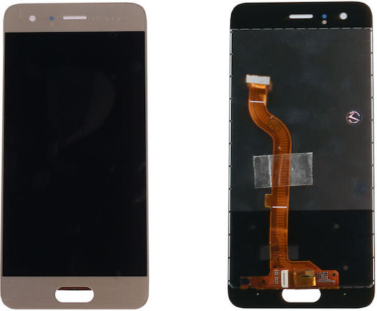 Οθόνη με Μηχανισμό Αφής για Honor 9 (Χρυσό)