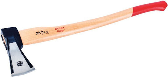 Juco 32924 Äxte mit 80cm Länge und 2kg Gewicht mit Holz Rutschfester Griff
