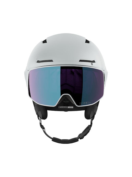 Salomon Cască pentru Schi & Snowboard de Culoare Albă