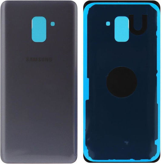 Replacement Back Cover Gray for Galaxy A8 2018
