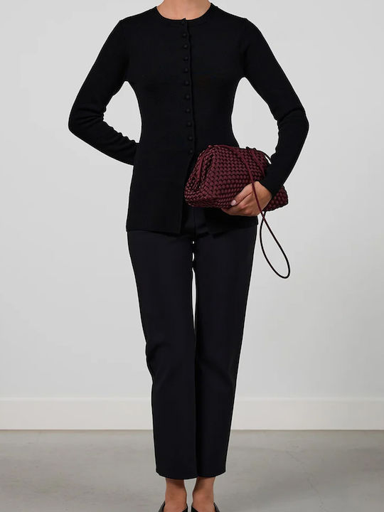 Women's Clutch Inkberry Satin