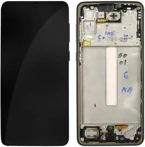 Οθόνη mit Touch-Mechanismus für  Galaxy A33 5G A336 (Schwarz)
