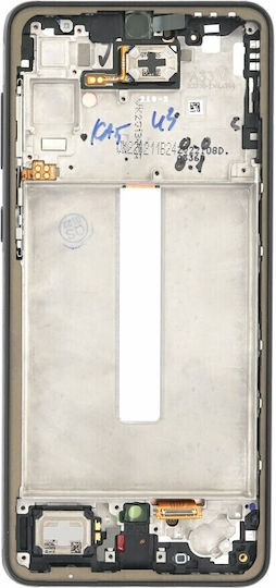 Οθόνη mit Touch-Mechanismus für  Galaxy A33 5G A336 (Schwarz)
