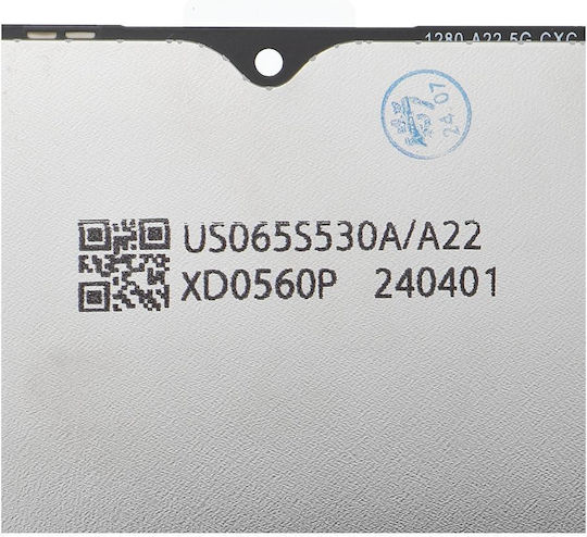 O ecran Lcd cu Mecanism Tactil pentru Samsung Galaxy A22 5G A226. (Negru)