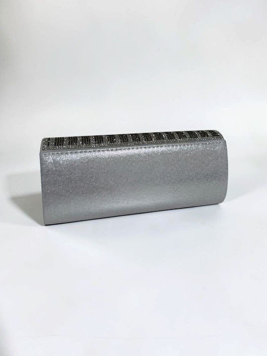 Damen-Clutch Silber