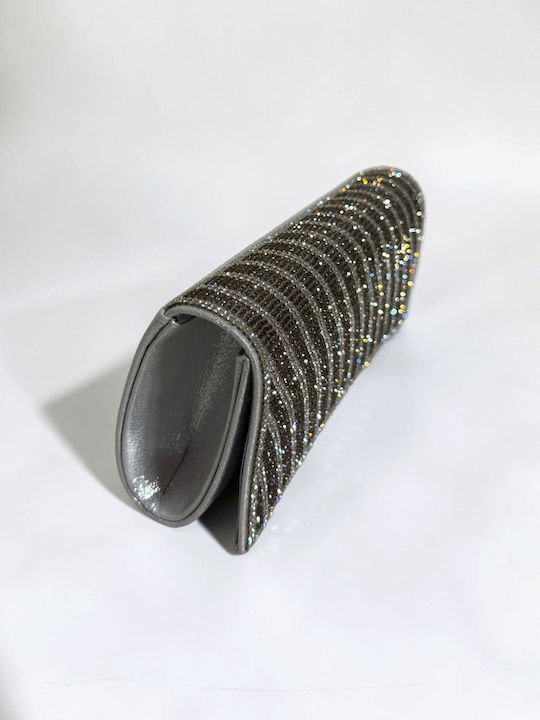 Damen-Clutch Silber