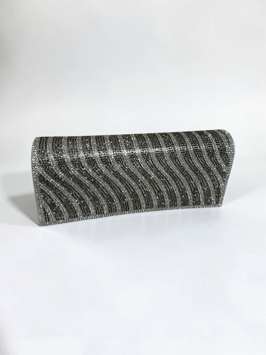 Damen-Clutch Silber