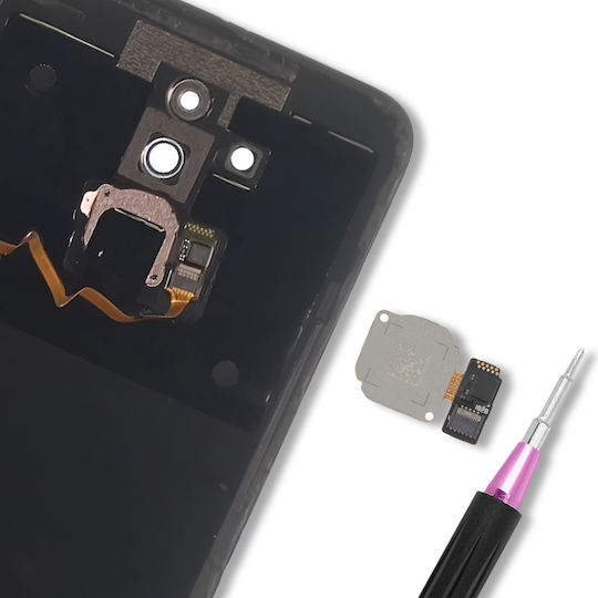 Clappio Digital Fingerprint Reader for Huawei Mate 20 Lite Black