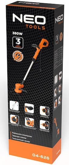Neo Tools Electric Brush Cutter Shoulder / Hand 380W 1.4kg