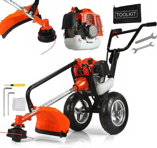 Mar-Pol Zweitakt-Benzinmotor Mit Rädern Freischneider 2hp 7.8kg