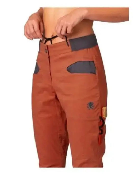 Rafiki Sierra Damen Lange Wanderhose Orange