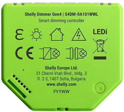 Shelly Smart Switch Dimmer 29625